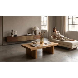 STOLIK KAWOWY DĄB OLEJOWANY DREWNO LITE STK-151